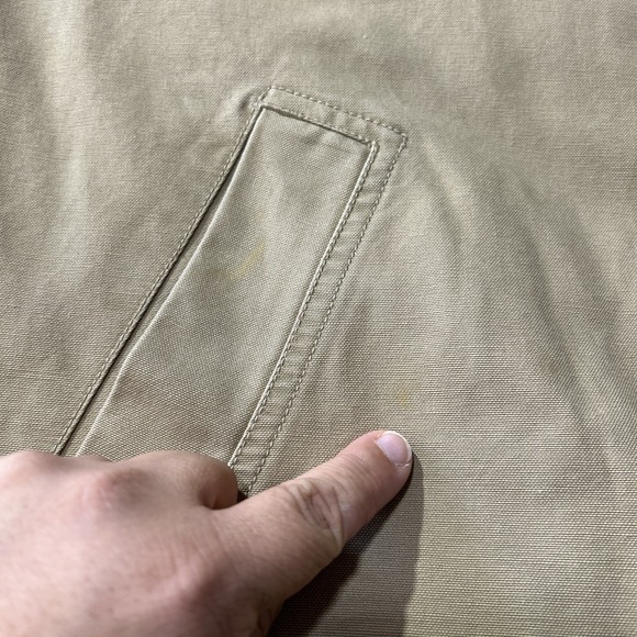 LL Bean Chore Coat Men Large Barn Field Jacket Corduroy Workwear Utility 0 WY16 - Picture 7 of 12